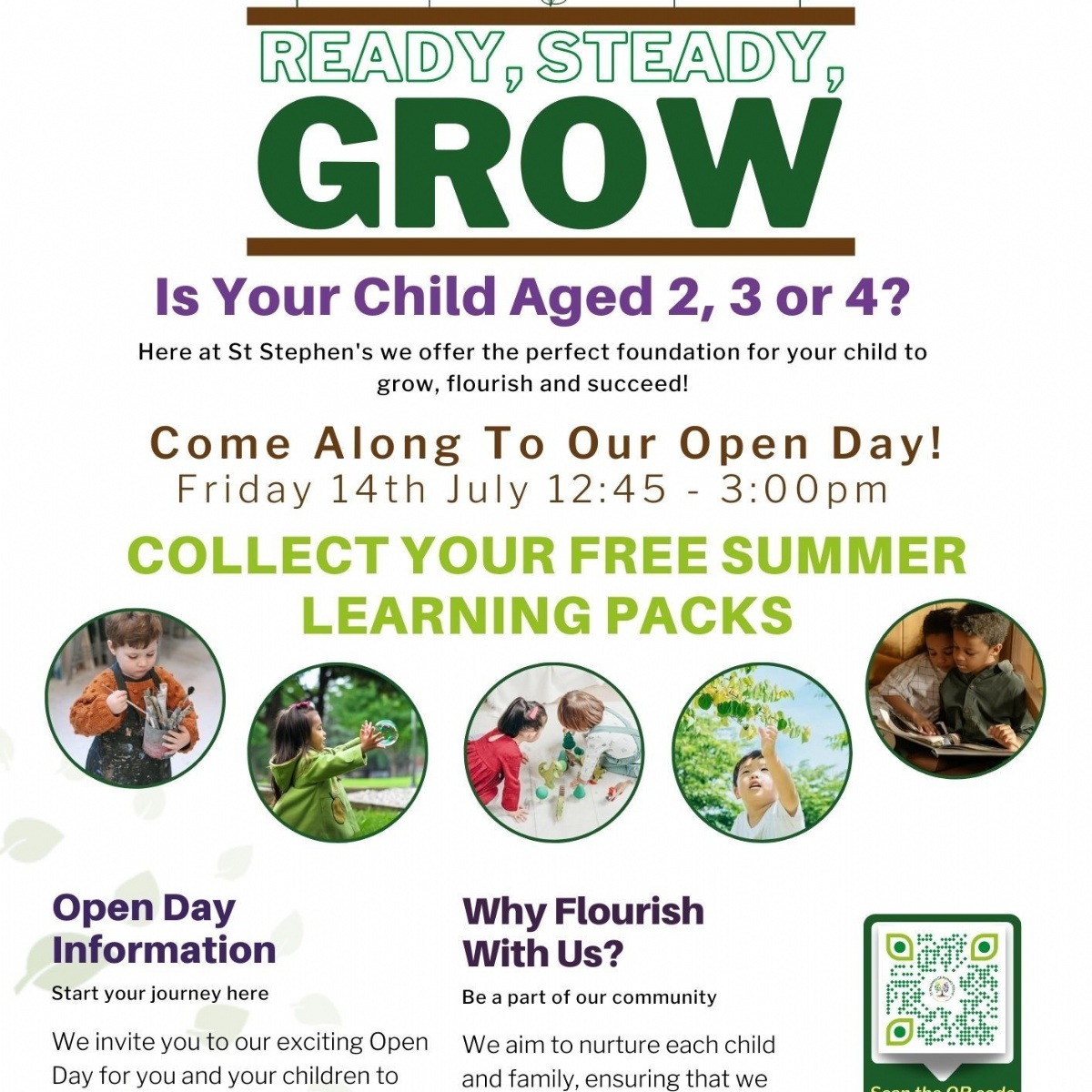 St Stephen’s CE (VA) Primary School Nursery Open Day